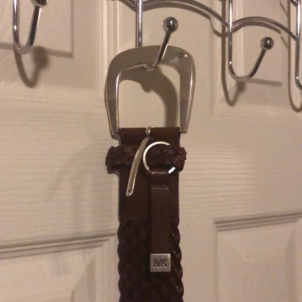 MK Genuine bonded leather belt